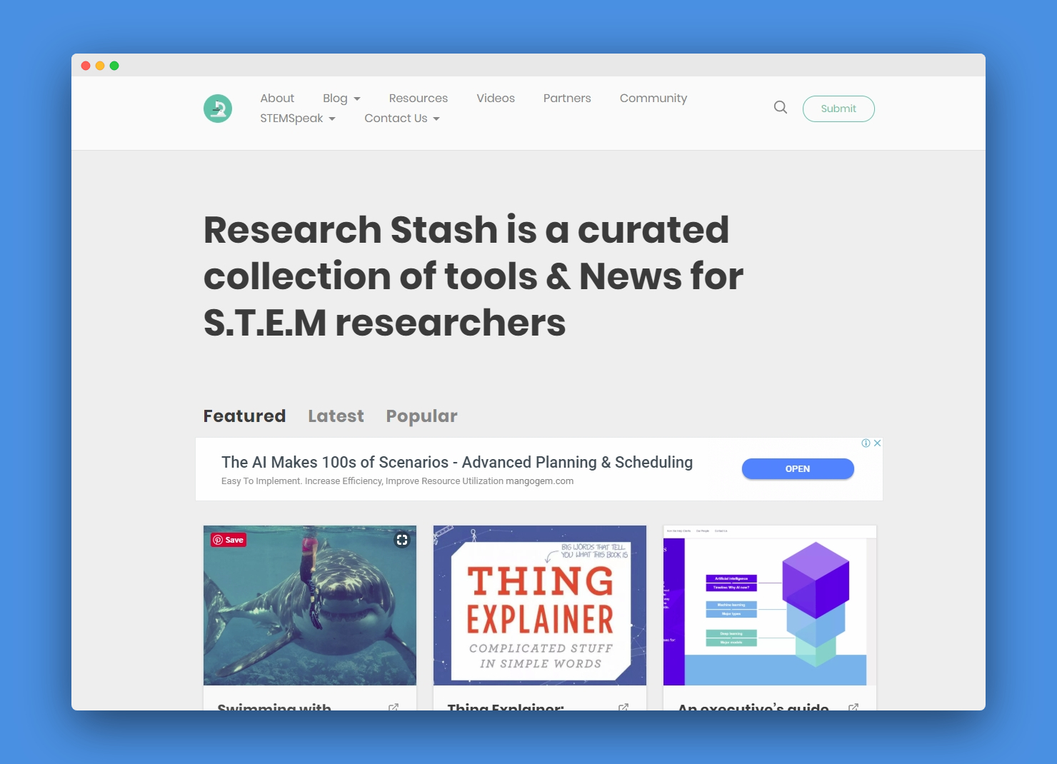 Research Stash